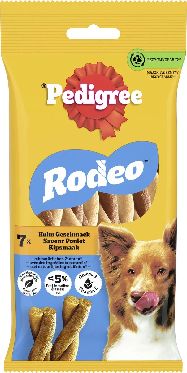 Pedigree Rodeo Kip Hondensnacks - 84 Stuks