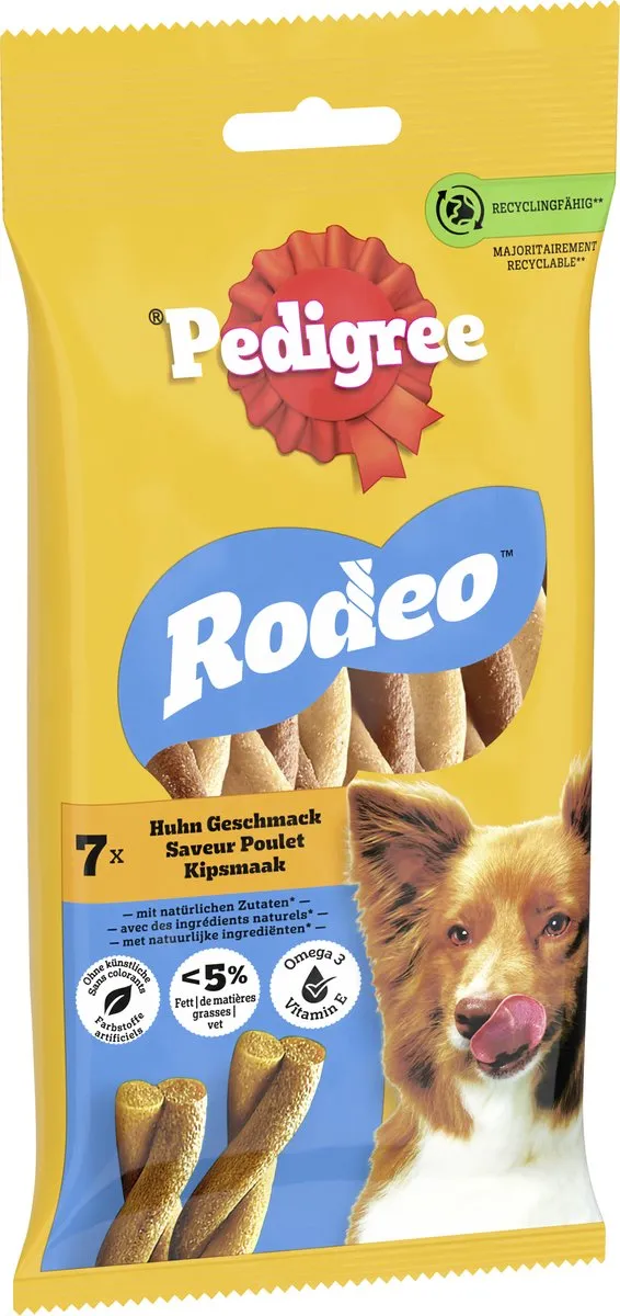 Pedigree Rodeo Kip Hondensnacks - 84 Stuks
