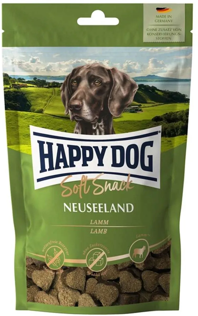 Happy Dog Zachte Snack Nieuw-Zeelands Lam 10x100g