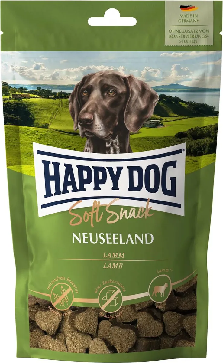 Happy Dog Zachte Snack Nieuw-Zeelands Lam 10x100g