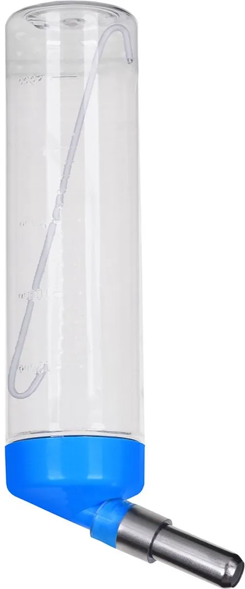 Ferplast Drinky 150 Drinkfles - Blauw/Transparant - afbeelding 3 van 3