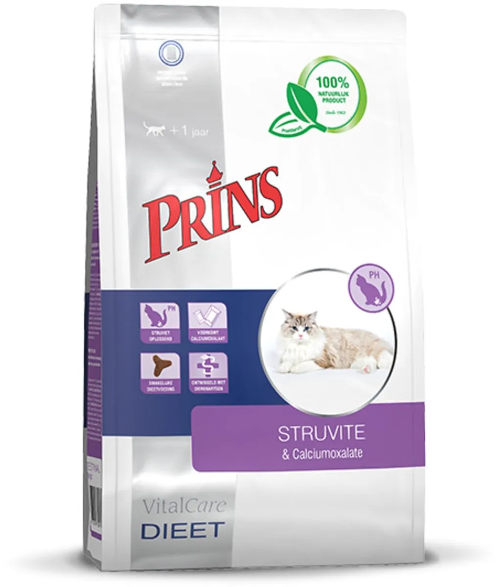 Prins VitalCare Struvite&Calcium Oxalate Hondenvoer 1,5kg