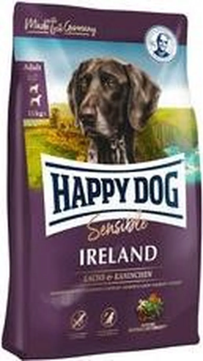 Happy Dog Supreme Sensible Ireland Adult Salmon & Rabbit 12,5kg