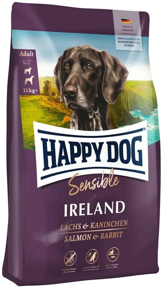Happy Dog Supreme Sensible Ireland Adult Salmon & Rabbit 12,5kg
