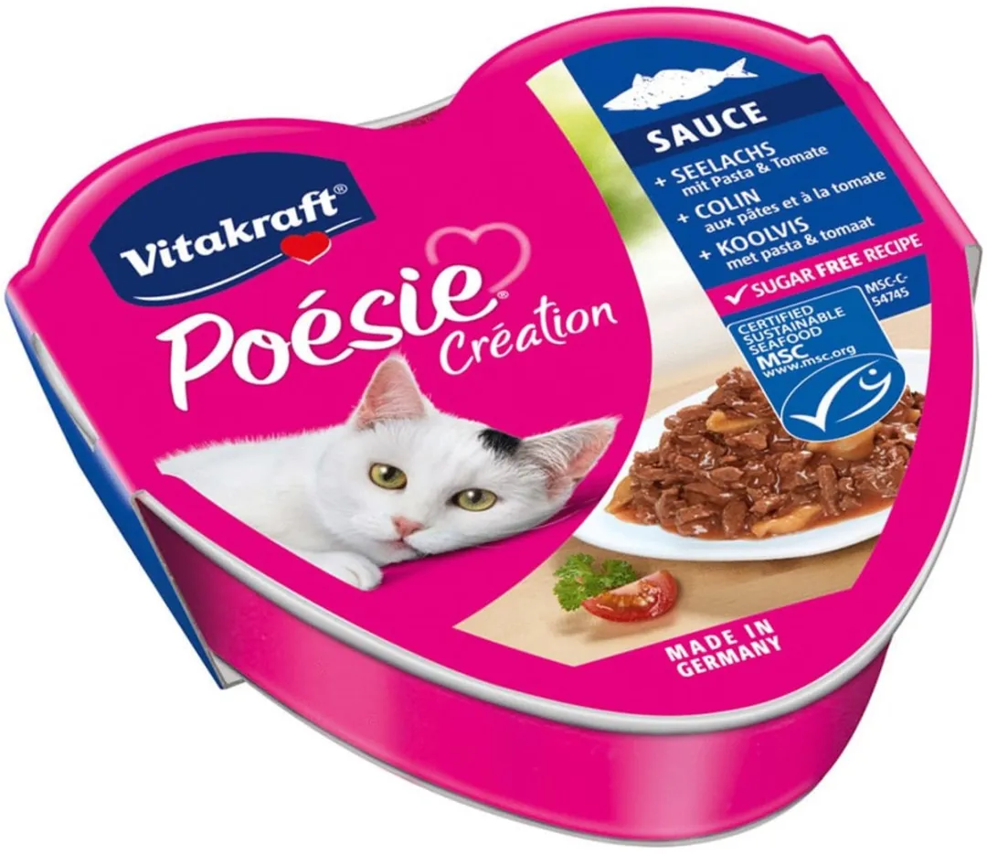 Vitakraft Kattenvoer In Saus Koolvis 85g