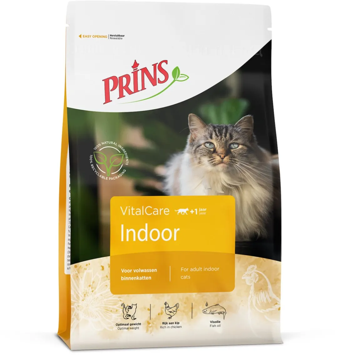 Prins VitalCare Indoor Kattenvoer 4kg
