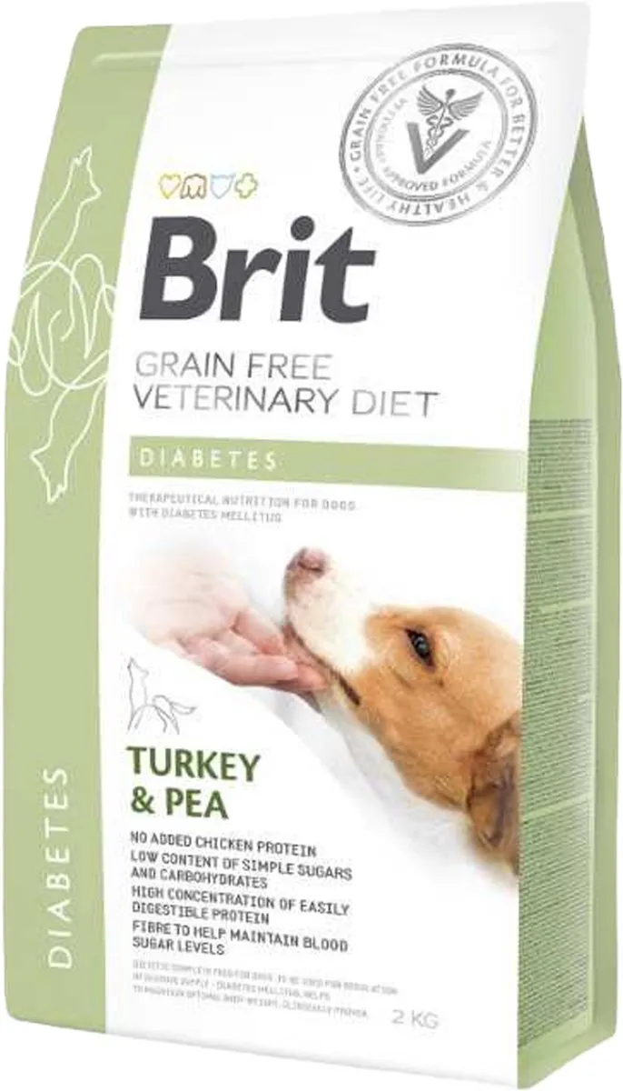 Brit Veterinary Diet Dog Diabetes 12kg