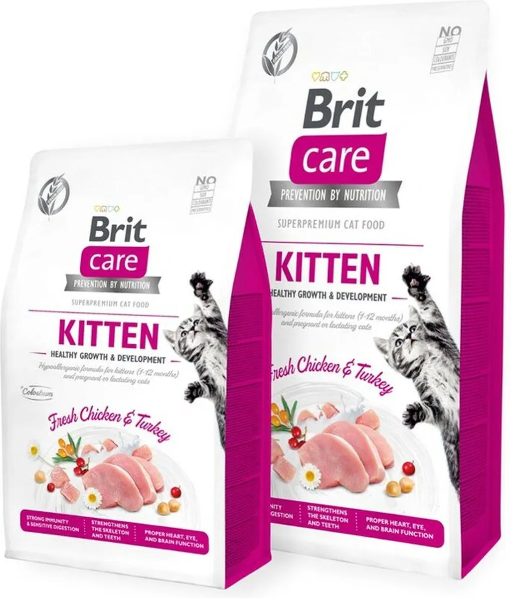 Brit Care Kitten Kalkoen & Kip 7kg