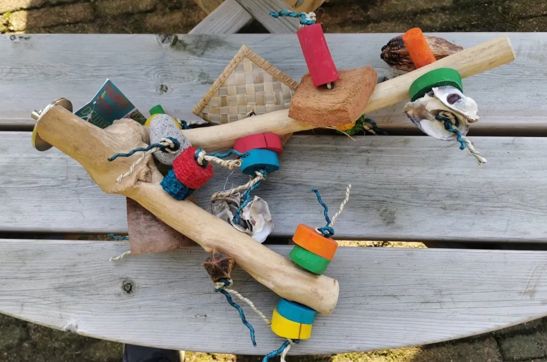 Parrot Toys de luxe Java Zitstok M
