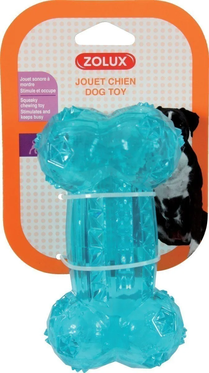 Zolux Pop TPR Bot Turquoise - 14x4,6x7,7cm - afbeelding 2 van 2