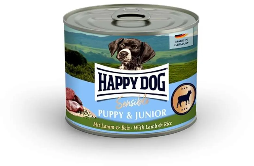 Happy Dog Sensible Puppy & Junior Lam & Rijst