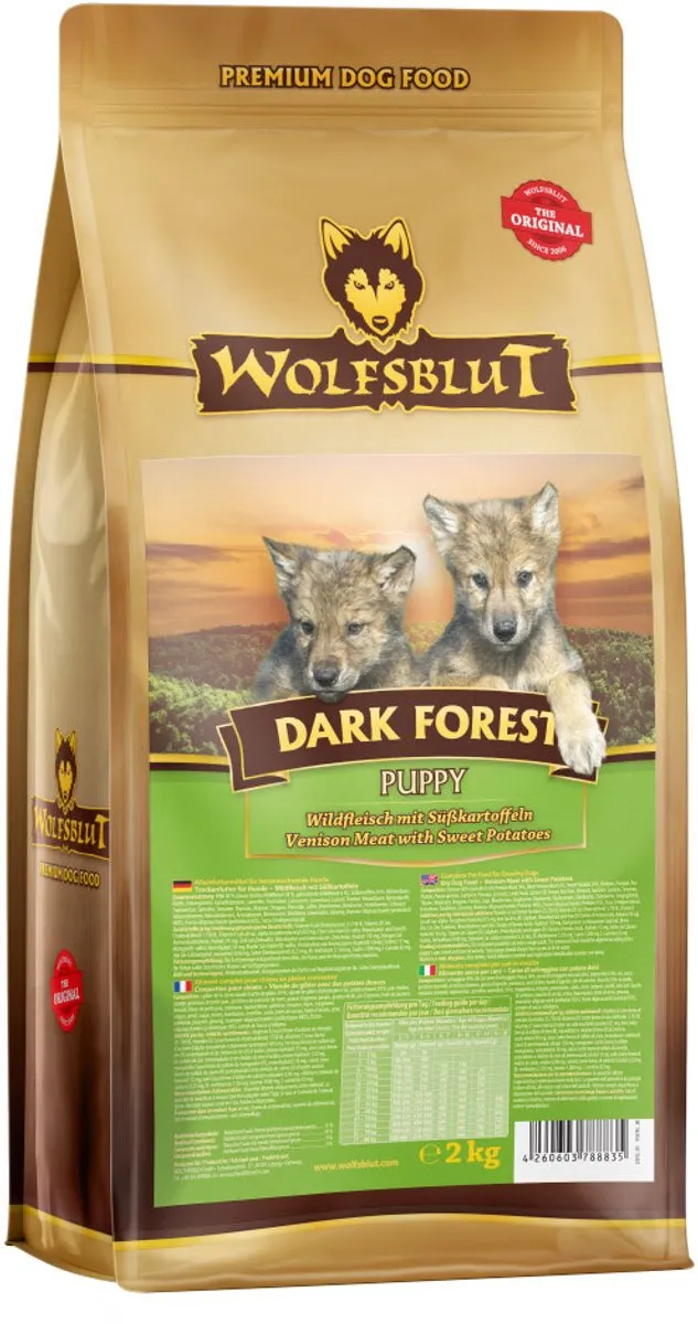 Wolfsblut Puppy Dark Forest Hondenvoer 2kg