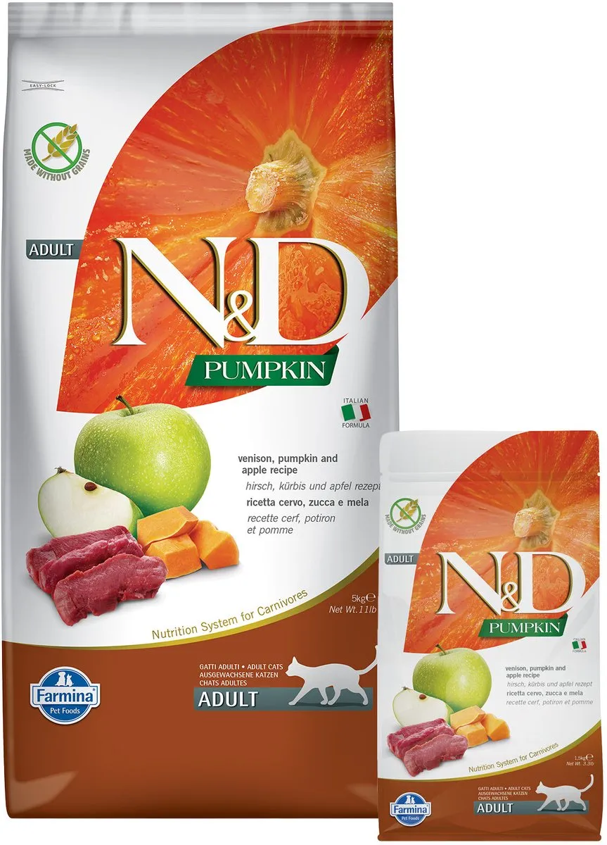 Farmina N&D Pumpkin Adult Kattenvoer - 1,5 kg