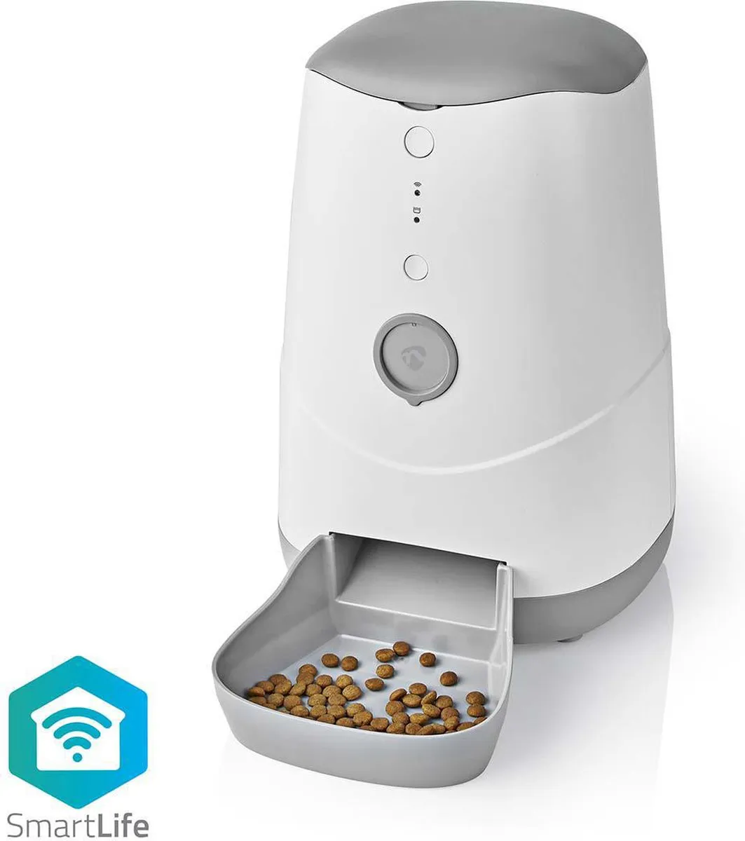 Nedis SmartLife Automatische Voerbak 3,7L - Wit