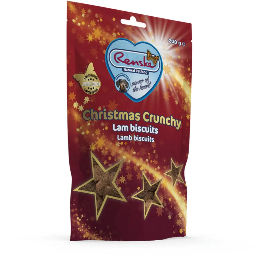 Renske Christmas Crunchy Lam Verwensnacks 200g