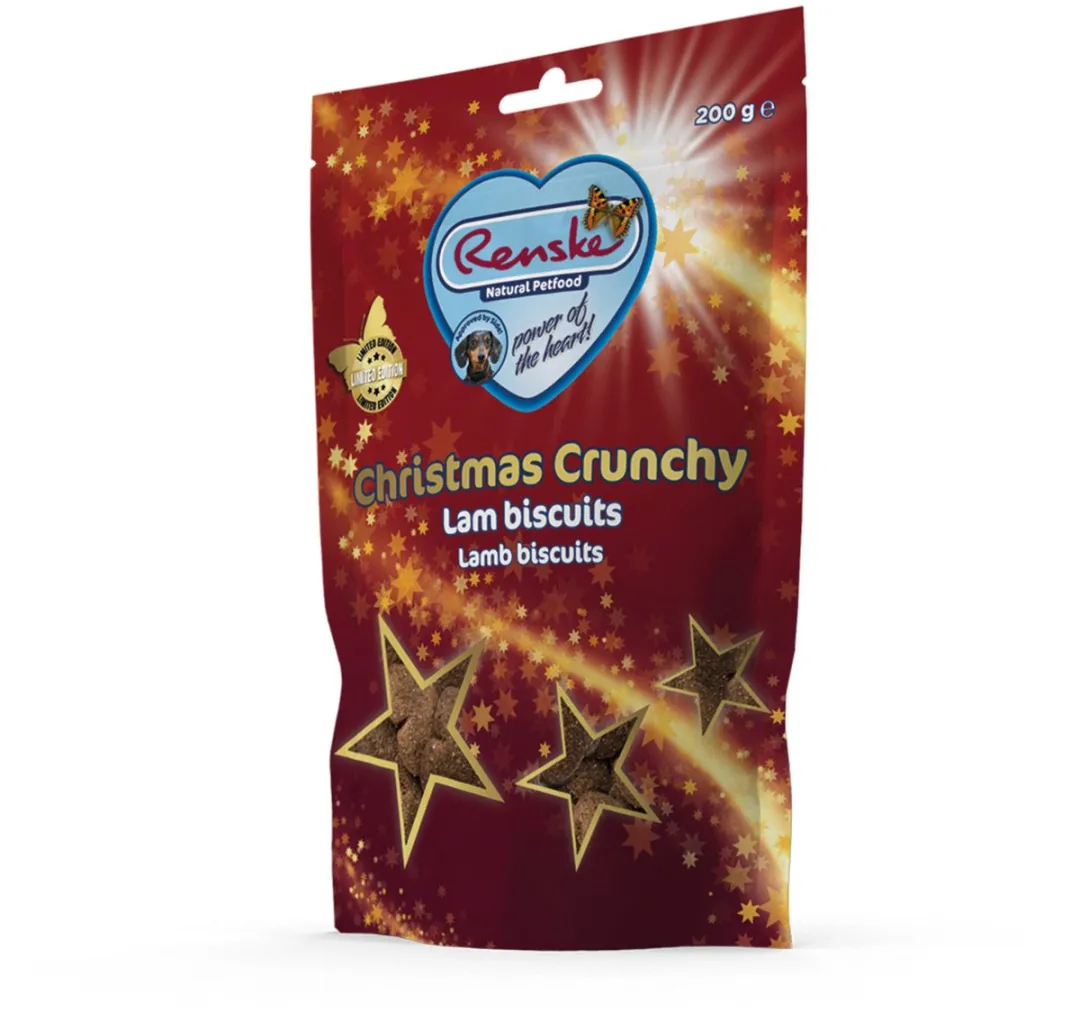 Renske Christmas Crunchy Lam Verwensnacks 200g - afbeelding 2 van 2
