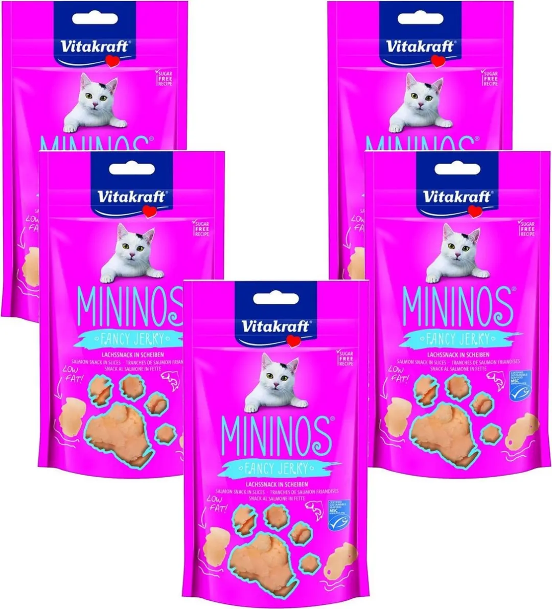 Vitakraft Mininos Fancy Jerky Zalm