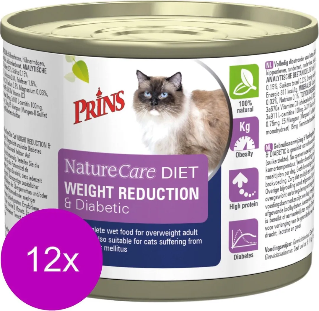 Prins Naturecare Diet Cat Weight Kattenvoer