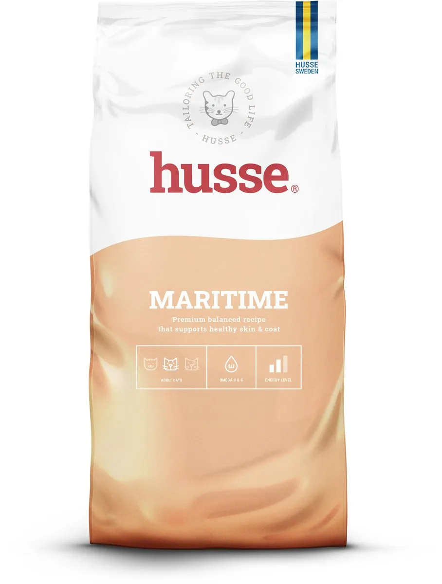 Husse Cat Maritime 10kg Kattenbrokken Kip & Vis