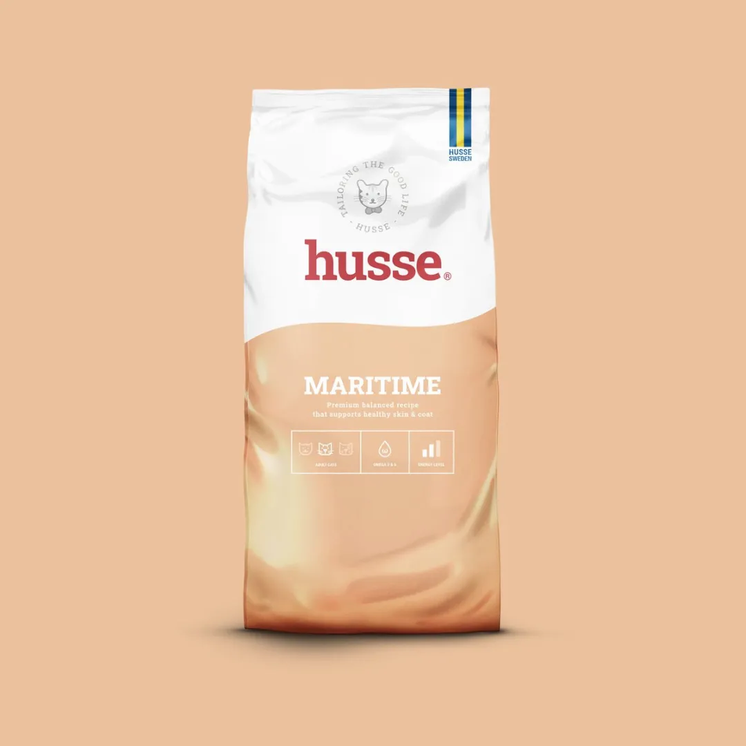 Husse Cat Maritime 10kg Kattenbrokken Kip & Vis