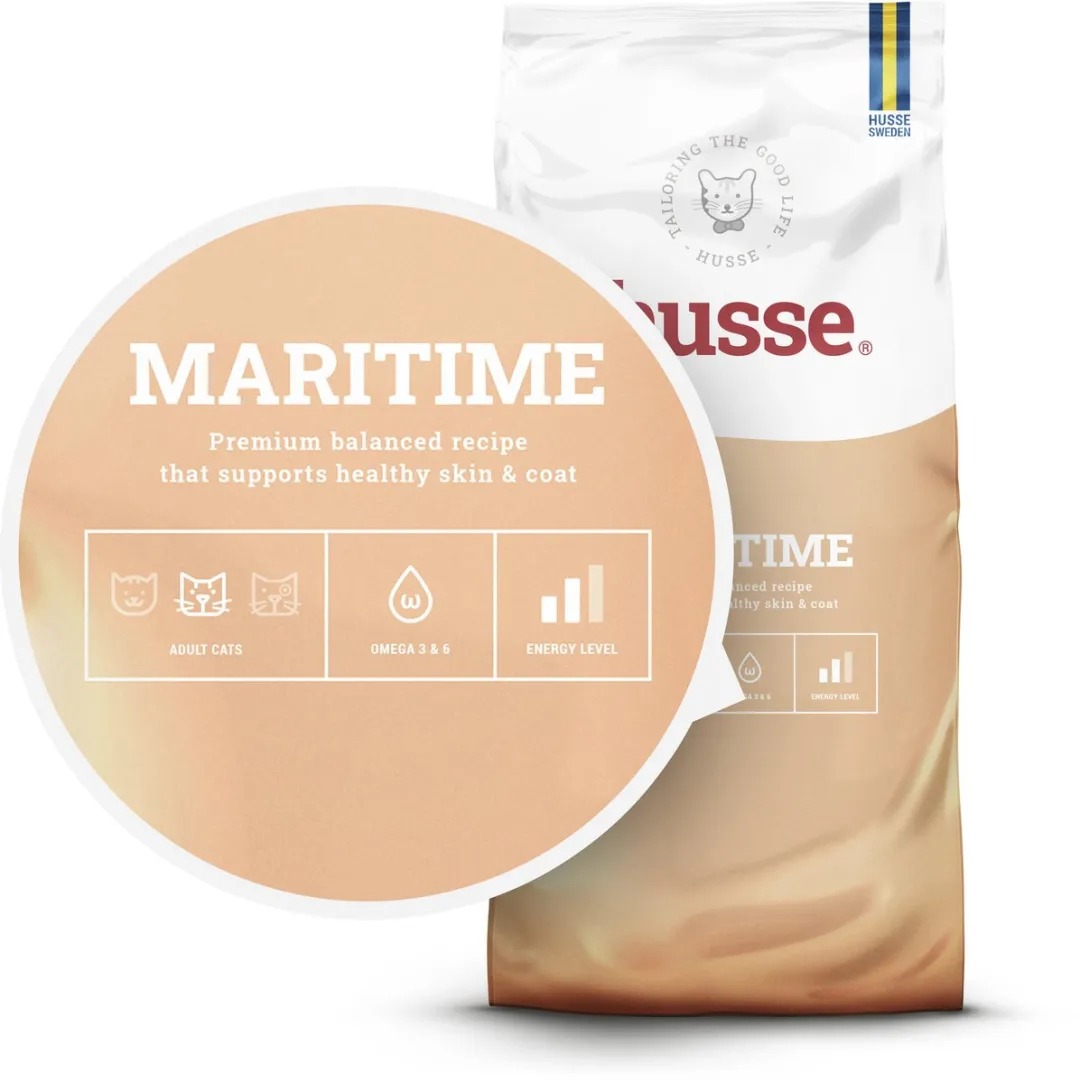 Husse Cat Maritime 10kg Kattenbrokken Kip & Vis