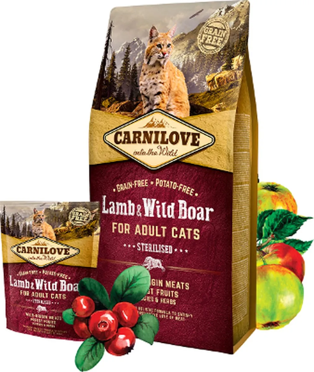Carnilove Lam & Wild Sterilised 2kg