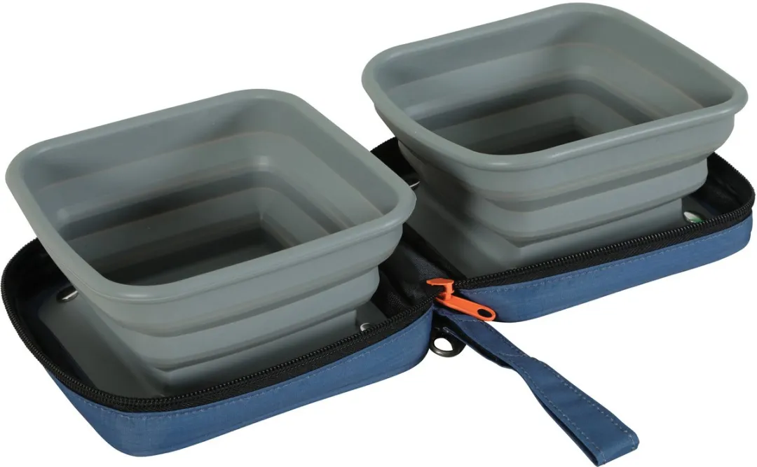 Zolux BVK 2in1 Opvouwbare Voer- en Drinkbak