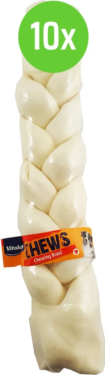 Vitakraft Chewing Braid Hondensnack 14"