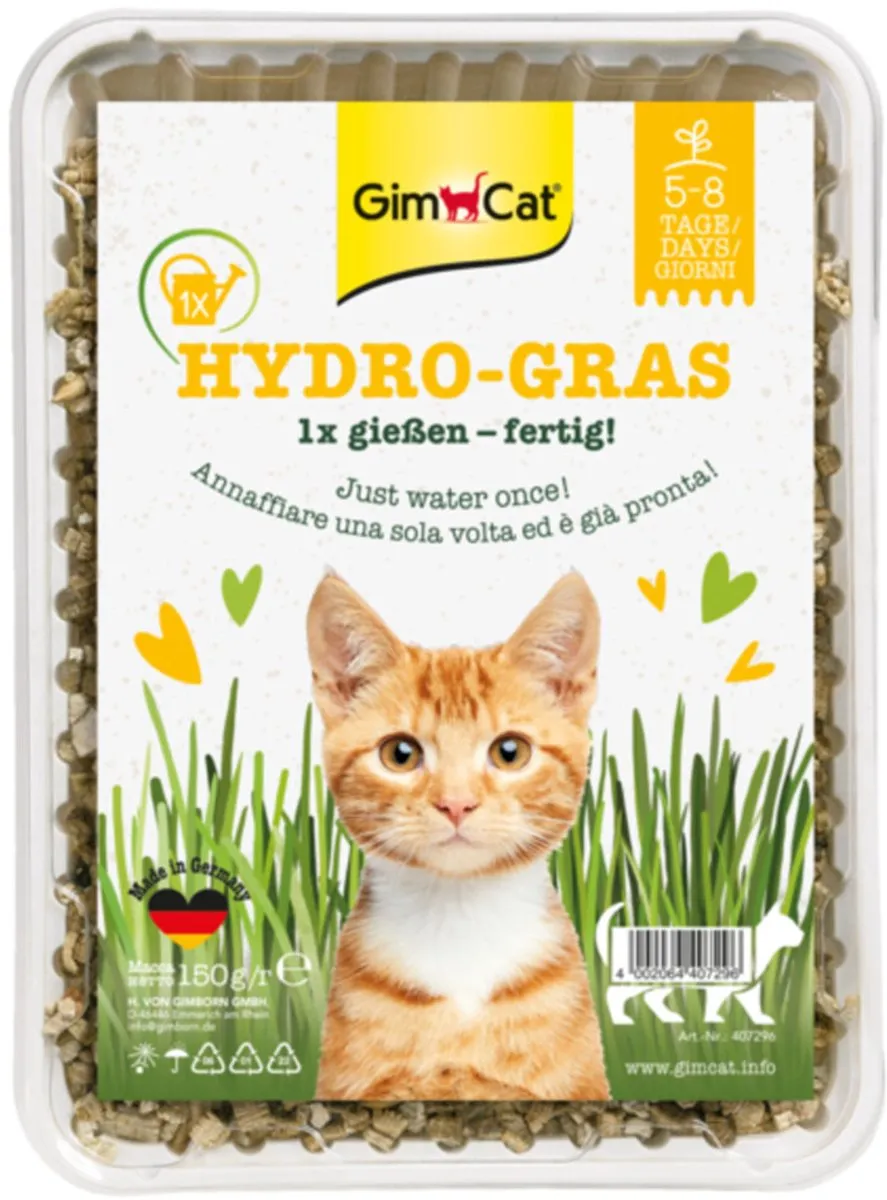 GimCat Hydro-Gras Voordeelverpakking - 12x150g