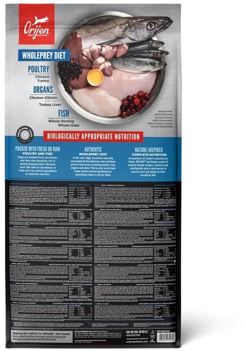 Orijen Original Hondenvoer 17kg