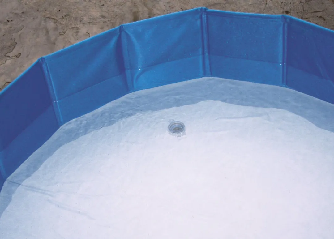 Kerbl Hondenzwembad 80x80x20cm - Blauw - afbeelding 2 van 3