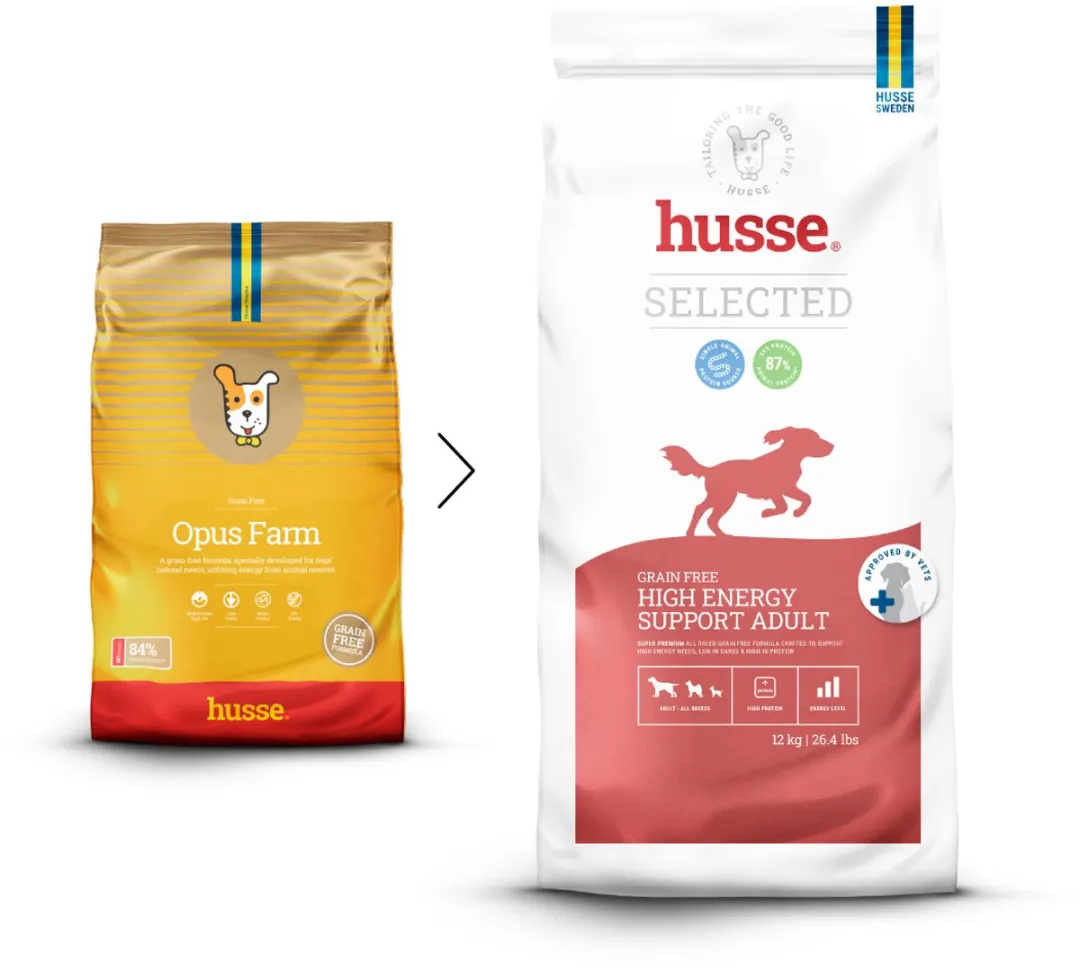 Husse Opus Farm Graanvrij Hondenvoer Kip & Aardappel