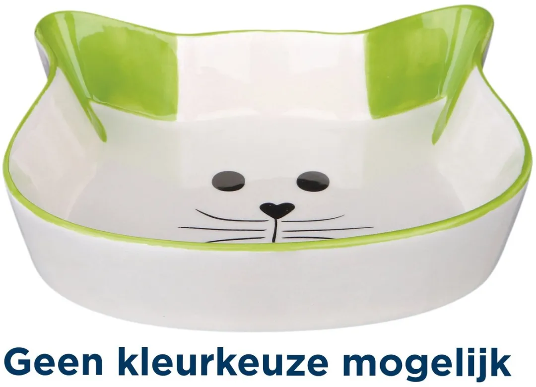 Trixie Kattenbak Voer- en Waterbak Keramiek