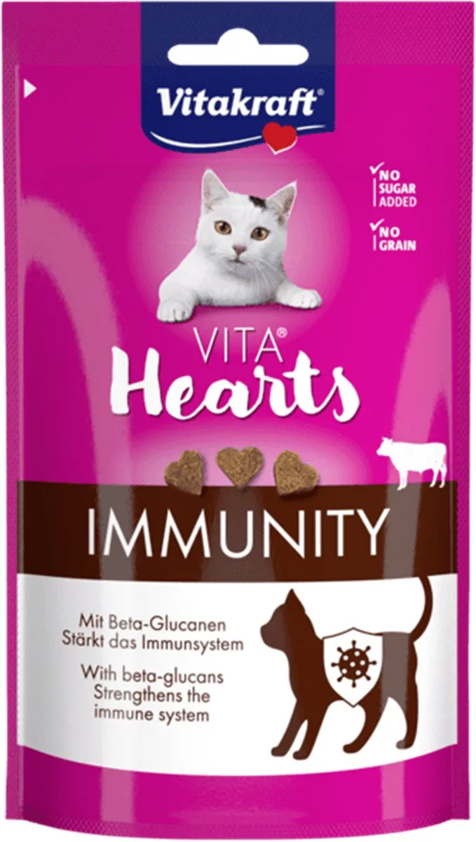 Vitakraft Vita Hearts Immunity Rund 40g