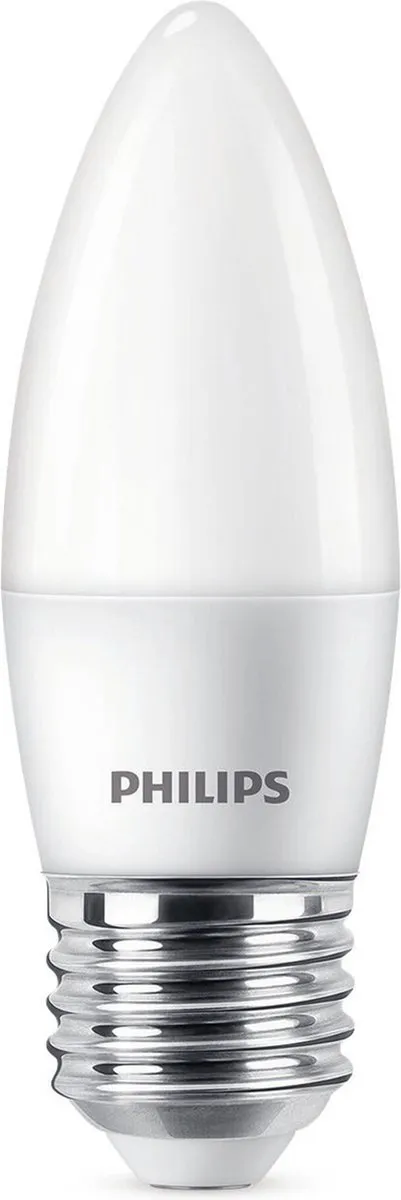 Philips Kaarslamp Kogellamp 6.5W Warm Wit - Ø35cm