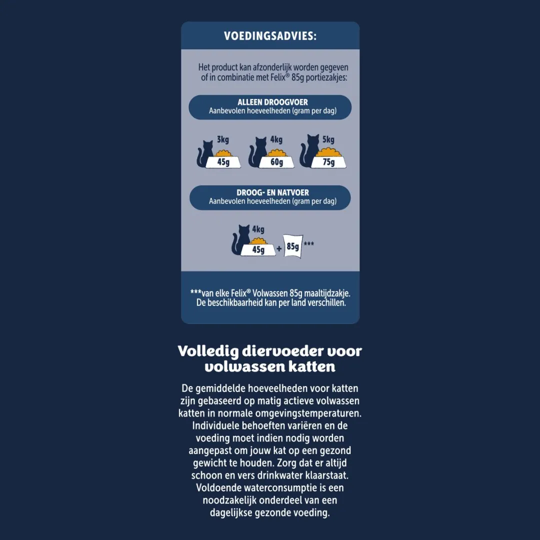 Felix DubbelZoLekker Kip & Rund 4000g