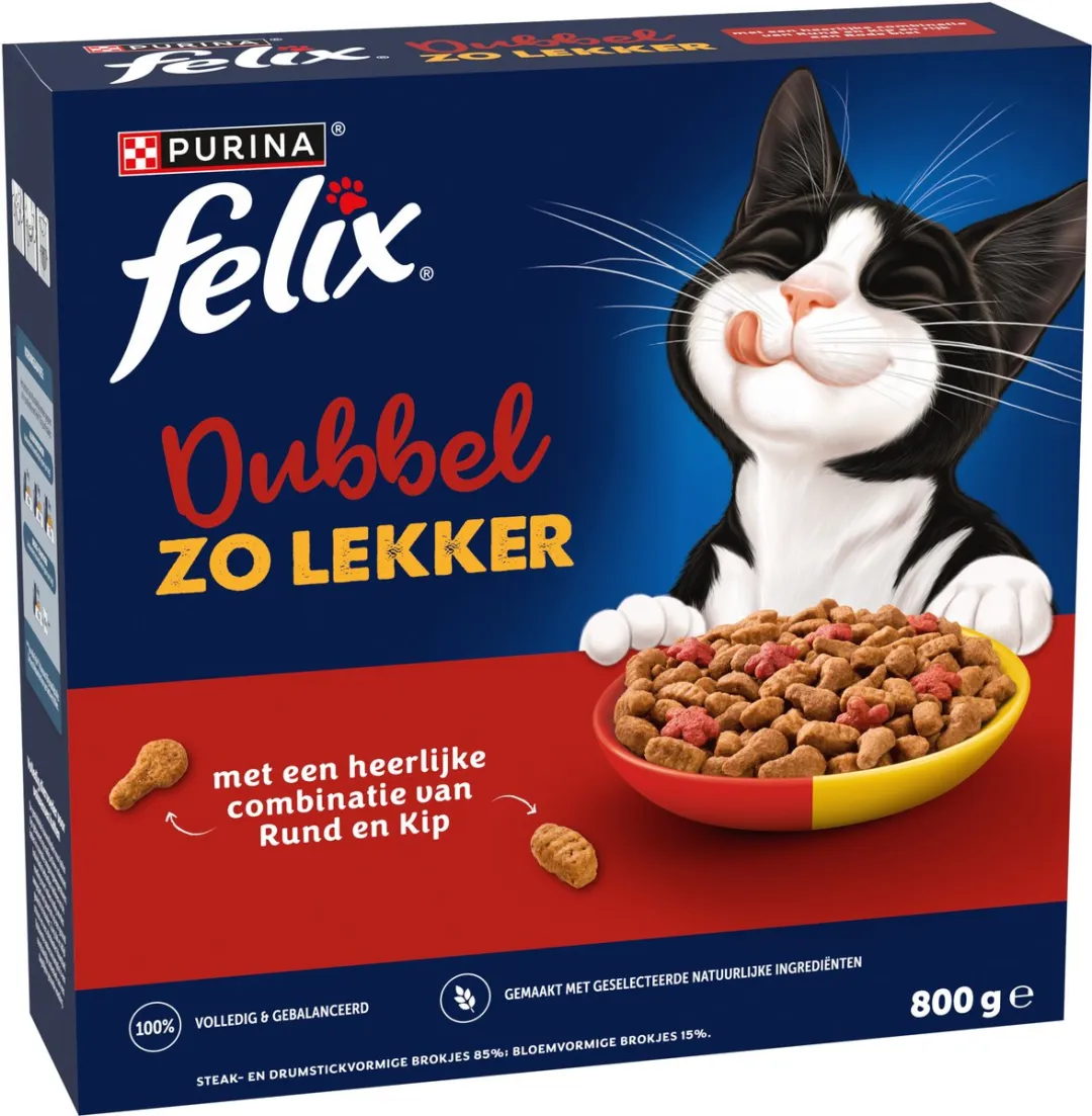 Felix DubbelZoLekker Kip & Rund 4000g - afbeelding 6 van 6