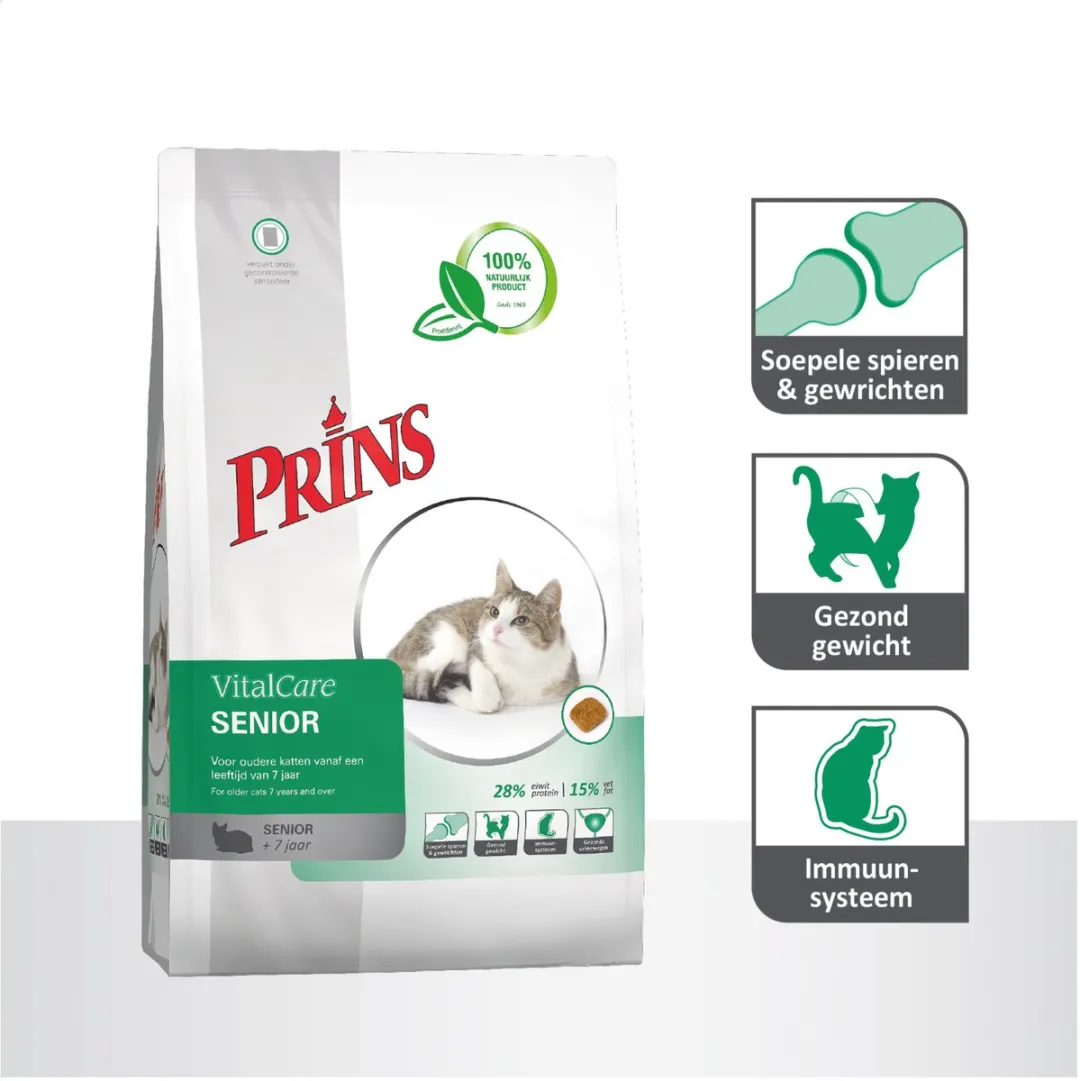 Prins VitalCare Senior Kattenvoer 10kg