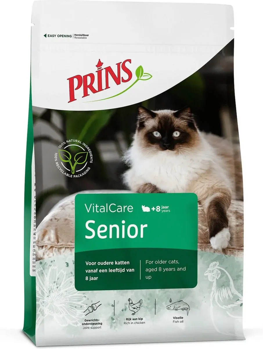 Prins VitalCare Senior Kattenvoer 10kg