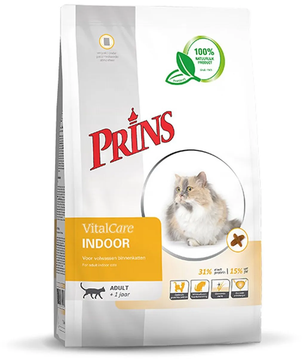 Prins VitalCare Indoor Kattenvoer 10kg