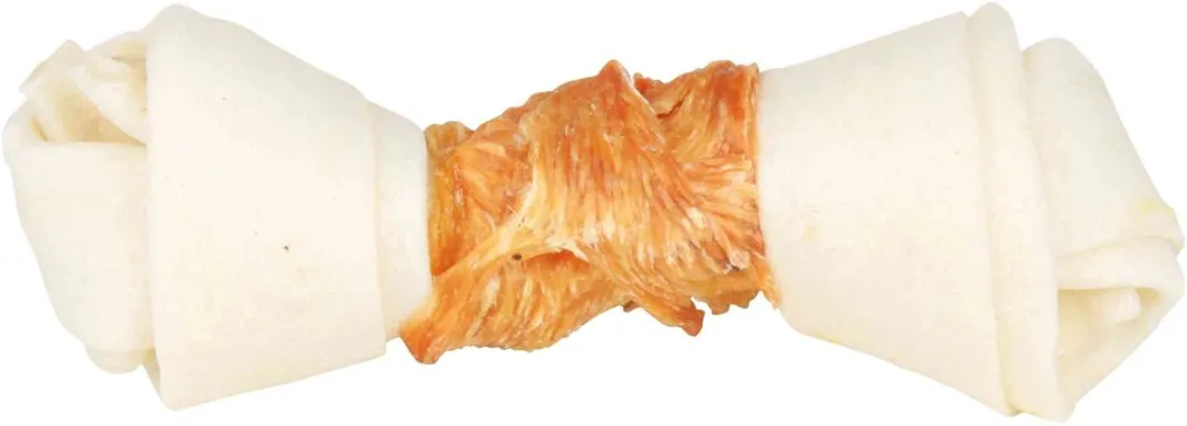 Trixie Denta Fun Knotted Kippenbot 15cm - afbeelding 2 van 2