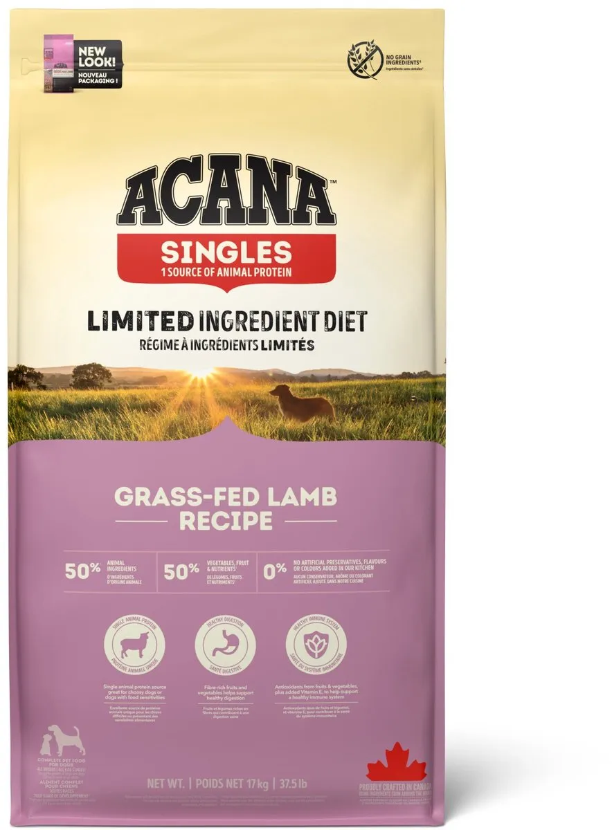 Acana Singles Lam & Appel Hondenvoer 17kg