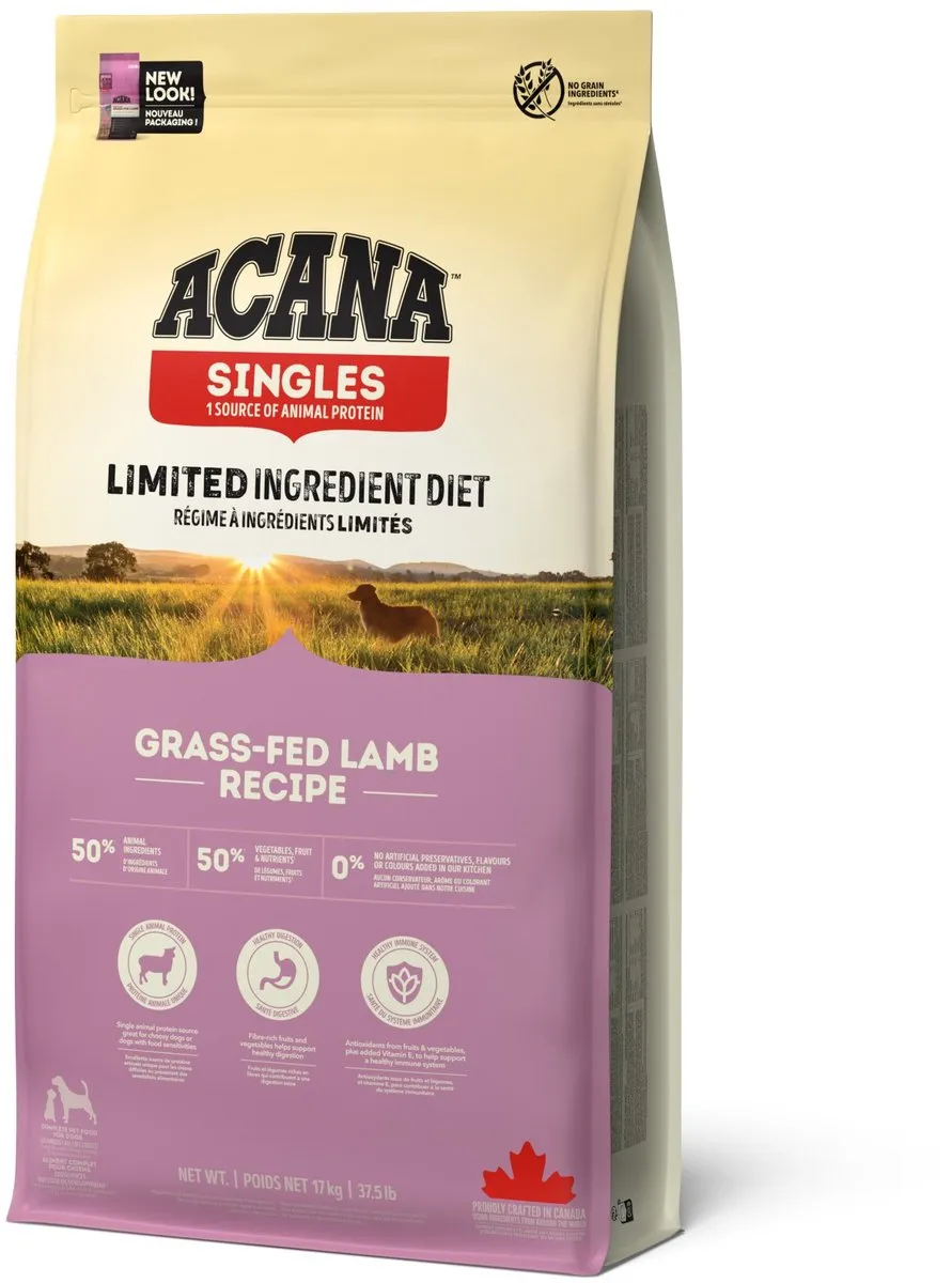 Acana Singles Lam & Appel Hondenvoer 17kg