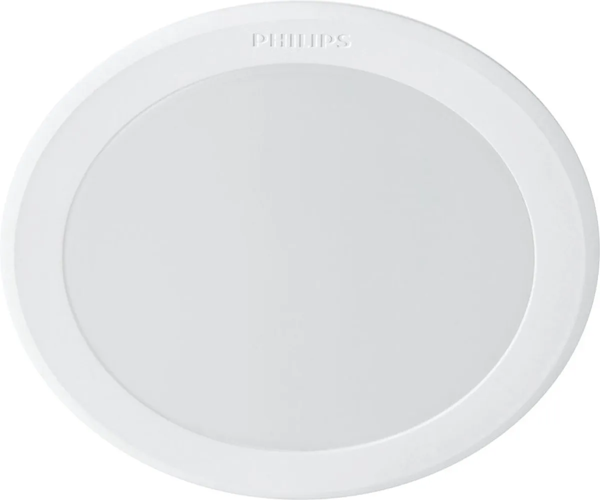 Philips LED Downlight 5.5W 3000K Ø9.5cm - Wit