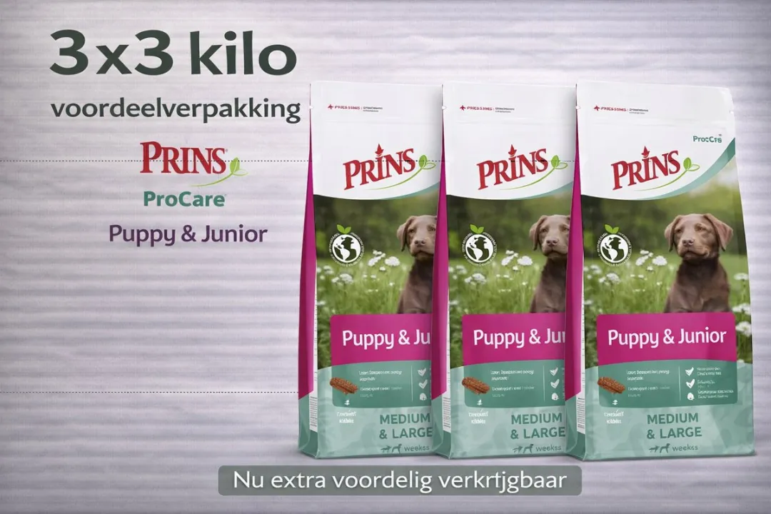 Prins ProCare Puppy & Junior 3x3kg