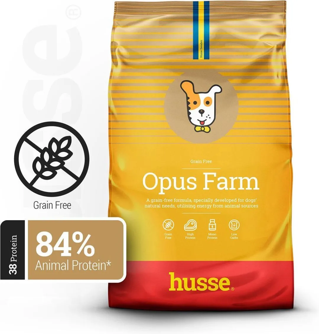 Husse Opus Farm Glutenvrij Hondenbrokken Kip & Aardappel