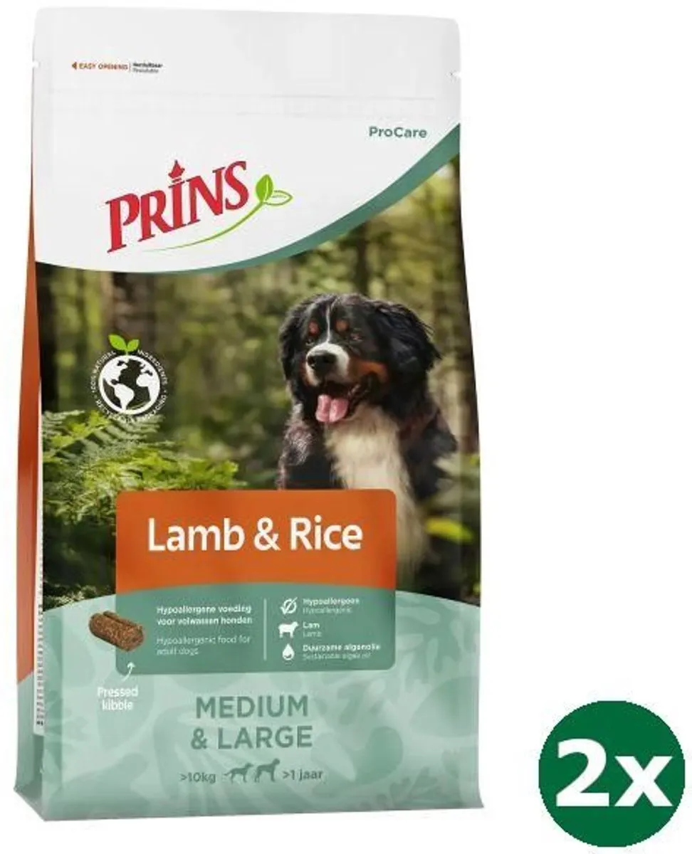 Prins ProCare Lam & Rijst Hondenvoer 3kg