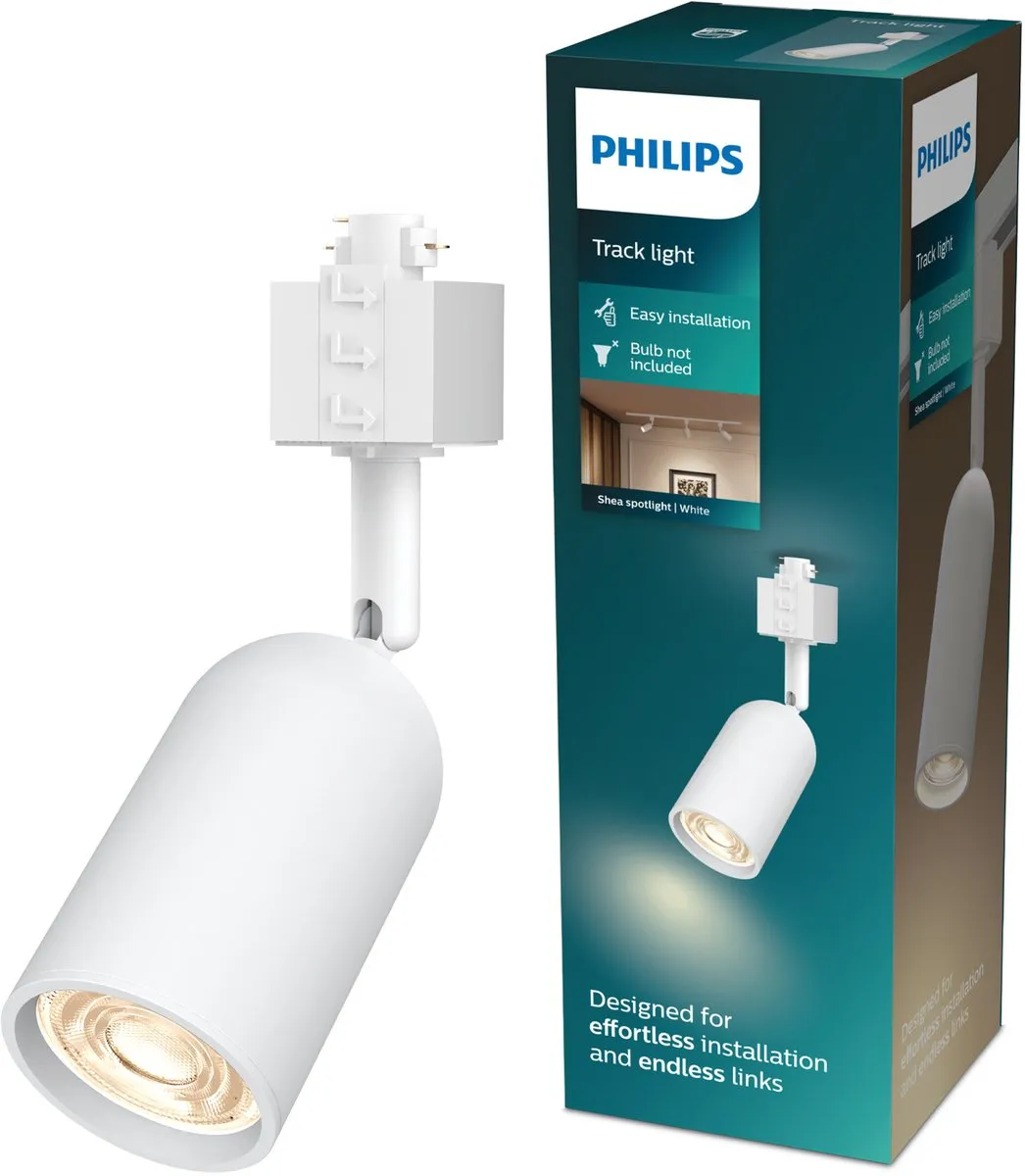 Philips EasyLink Shea Spot GU10 7W - Wit
