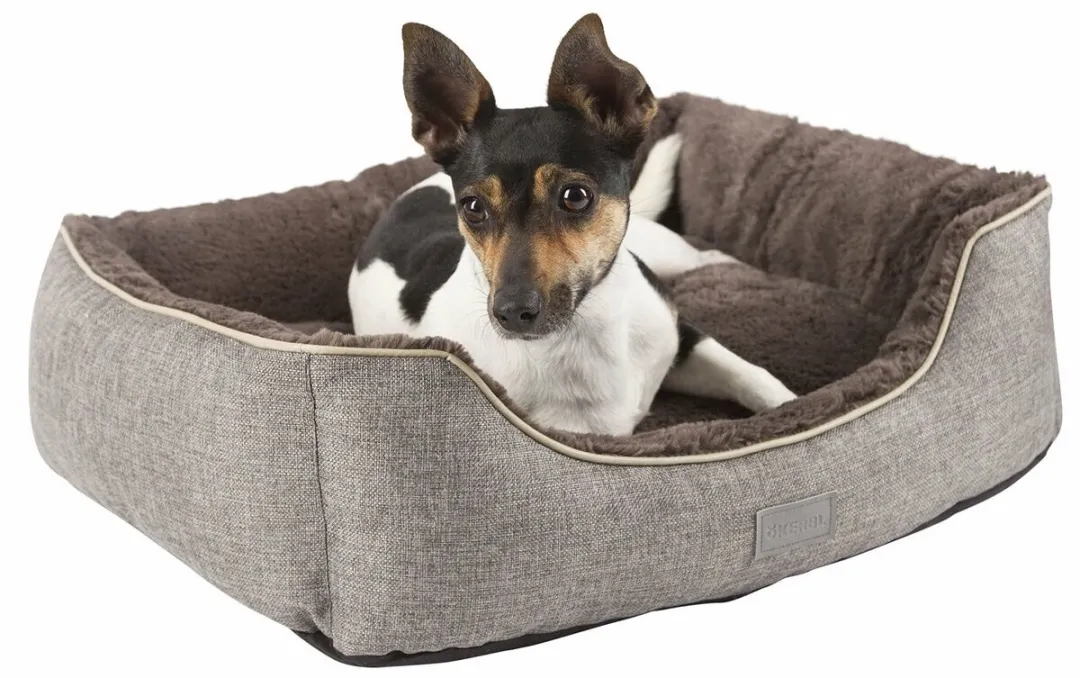Kerbl Samuel Huisdierenbed - 50x40x15cm Grijs