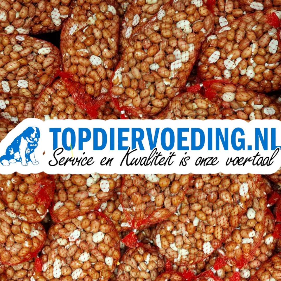 Topdiervoeding Pindanetjes 9kg - 60x150g Gepeld & Ongebrand